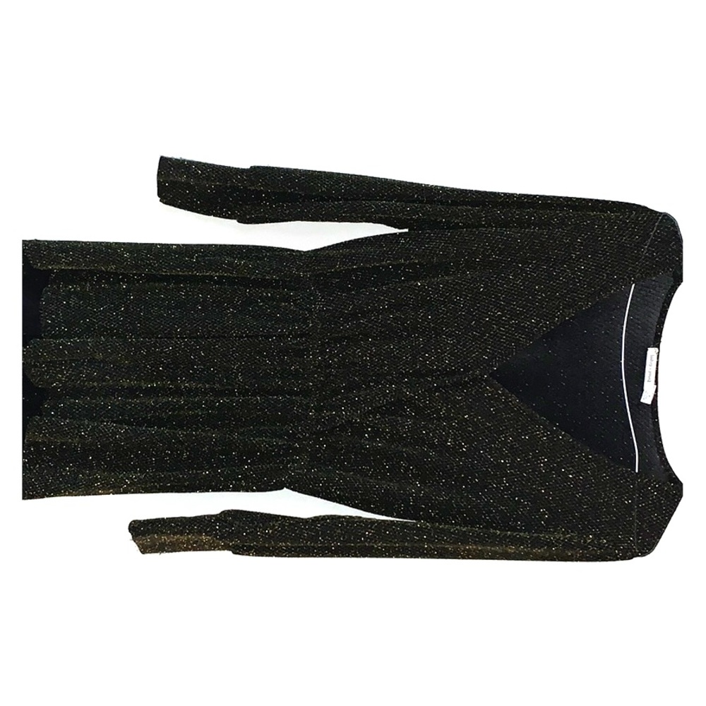 Black and Gold Sequin Romper. - Picture 1 of 4